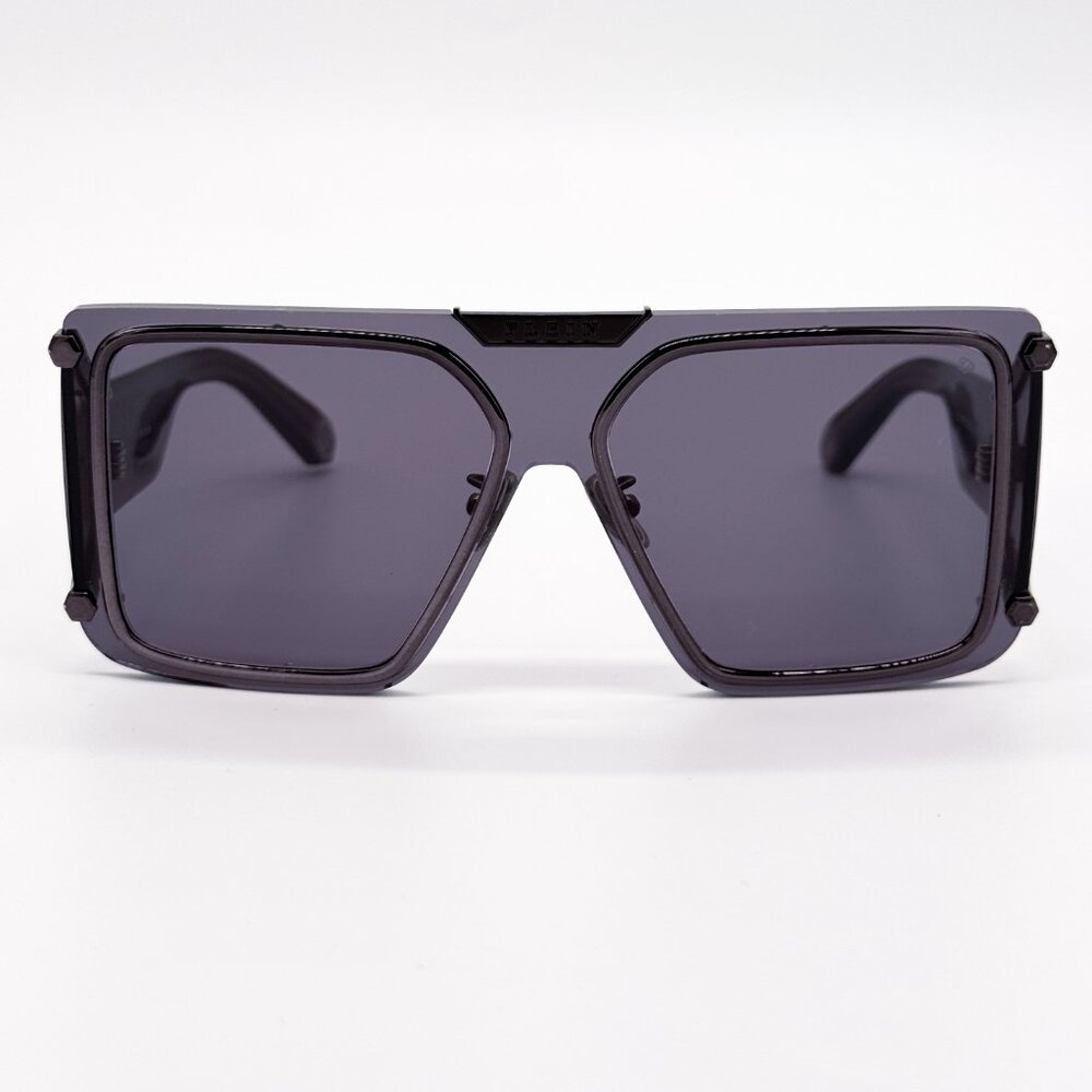 NEW PHILIPP PLEIN REVOLUTION SPP096M 0I86 BLACK UNISEX SUNGLASSES PHILIPP PLEIN